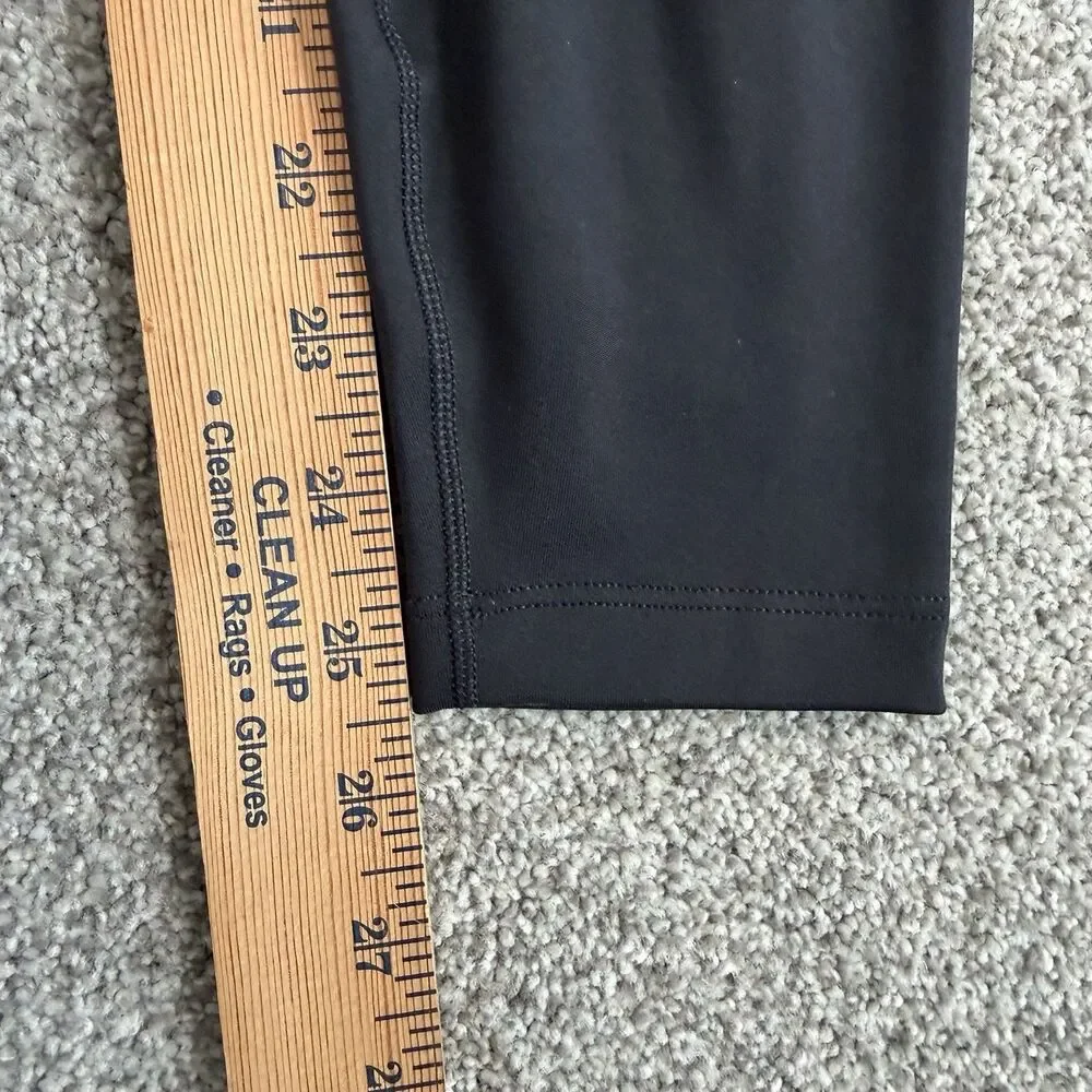 Nike One High-Waisted 7/8 Leggings Pockets Women’s Training Black Size Small NEW